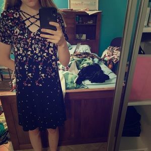 SM Maurices Floral T Shirt Dress